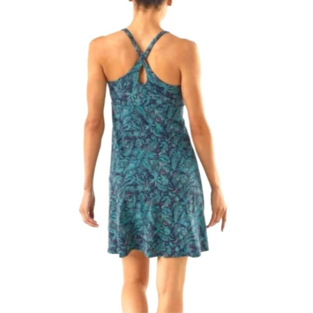 Patagonia Women's Athleisure Sports Dress‎ XS/S Blue Organic Cotton #133R - Picture 3 of 12
